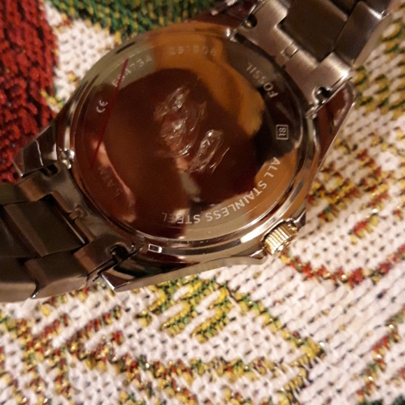 Fossil Riley Two-Tone Stainless Steel Bracelet main image 13